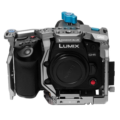 Kondor Blue Panasonic LUMIX GH7/GH6 Cage Base Rig MKII (Space Gray)
