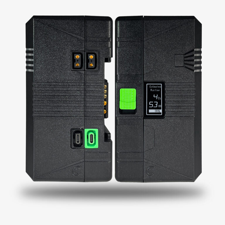 Core SWX Helix Max Smart 2-Battery Kit with Dual Charger (297Wh, Gold Mount)