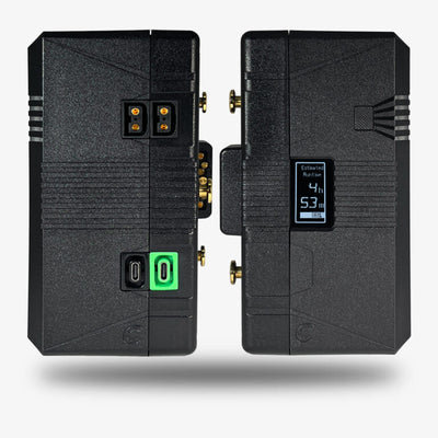Core SWX Helix Max Smart 2-Battery Kit with Dual Charger (297Wh, Gold Mount)