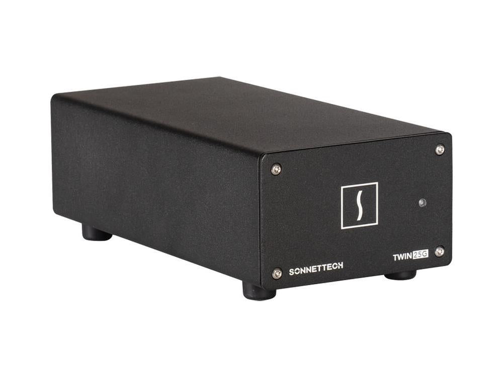 Sonnet Technologies Twin25G Thunderbolt Dual Port 25Gb Ethernet Adapter (SFP28 modules included)
