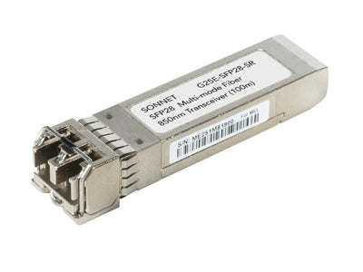 Sonnet Technologies SFP28 Short Range Transceiver (for TWIN10GM, TWIN25G, and QNAP Switches)