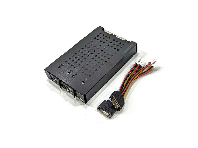 Areca 4 Bay M.2 NVMe SlimSAS Backplane Drive Cage