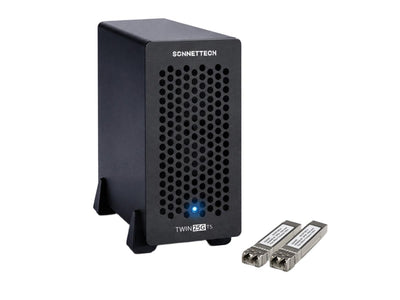 Sonnet Technologies Twin25G Thunderbolt 5 Dual Port 25Gb Ethernet Adapter (SFP28 modules included)