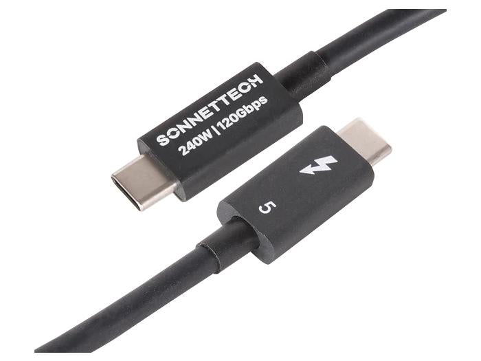 Sonnet Technologies Thunderbolt 5 Cable, 2m (6.6ft) (Active, not compatible with ThunderLok)