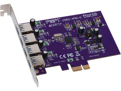 Sonnet Technologies Allegro Type A USB 3.2 5Gbps 4-port PCIe Card