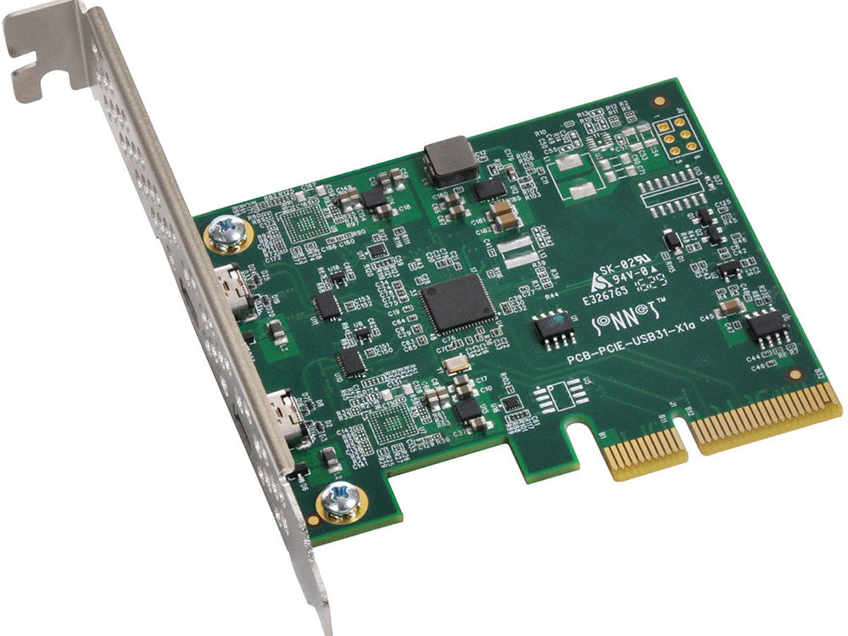 Sonnet Technologies Allegro USB-C 10Gbps 2-Port PCIe Card