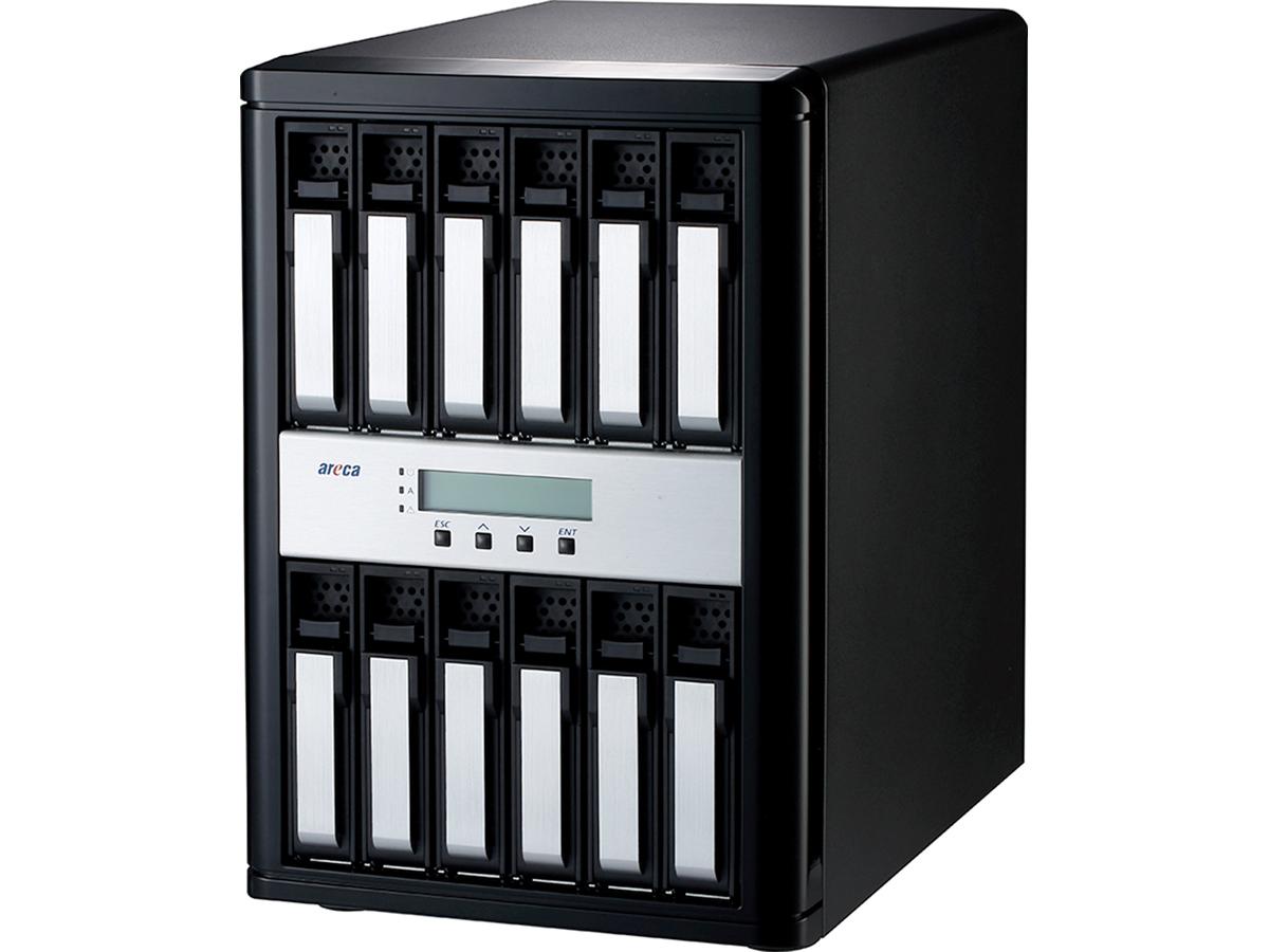 Areca 12-Bay Thunderbolt 3 Hardware RAID Rackmount Enclosure
