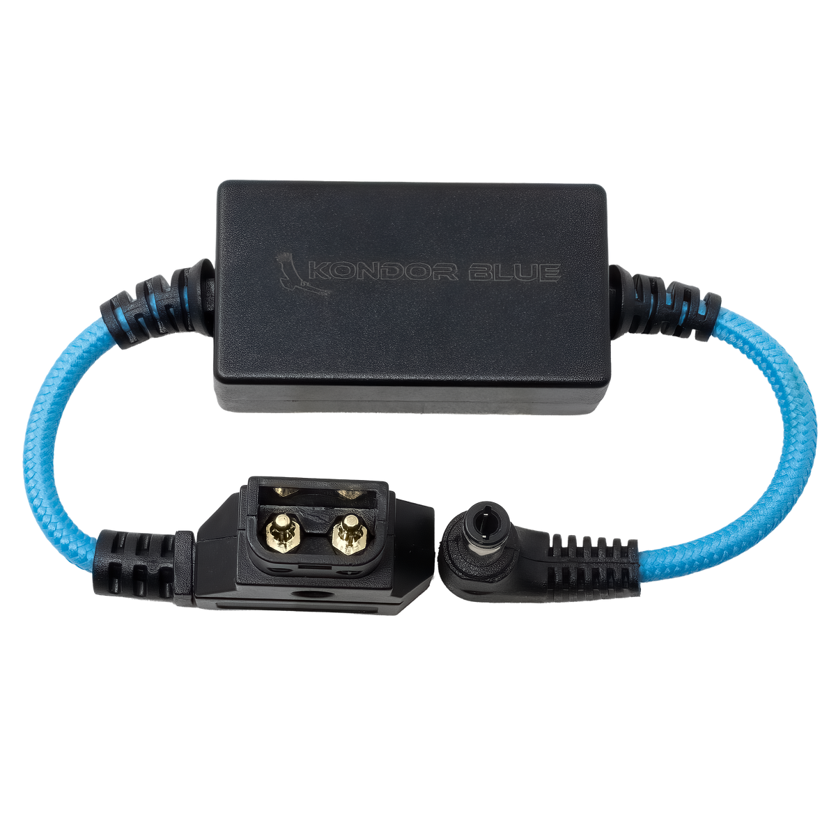 Kondor Blue 24V 6" D-Tap to DC Right Angle Straight Cable (For Canon C80 & C70)