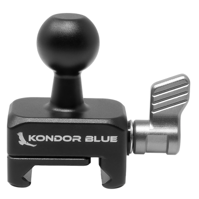 Kondor Blue Easyrig Ball NATO Clamp (Raven Black)