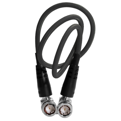 Kondor Blue 22" 12G SDI Right Angle Cable for 4K 60p Camera Monitors and Transmitters