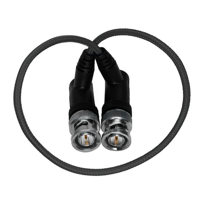 Kondor Blue Ultra Thin 3G SDI Video Cable Right Angle BNC (1) (Cardinal Red)