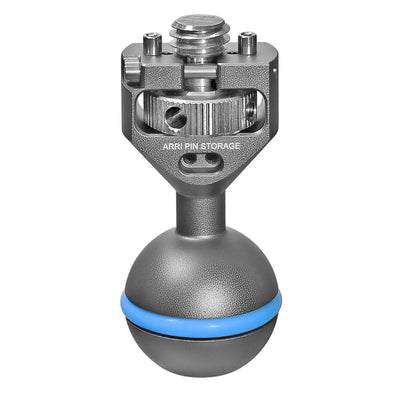 Kondor Blue 3/8" Ball Head with Locating Pins for Magic Arms