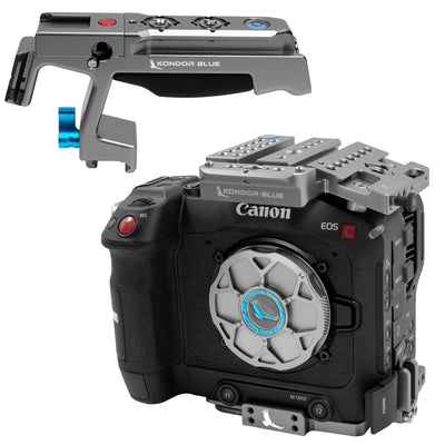 Kondor Blue Canon C70 Top Plate (Space Gray)