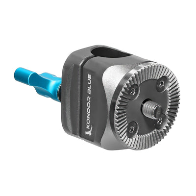 Kondor Blue Rosette to Straight Angle Rod Clamp