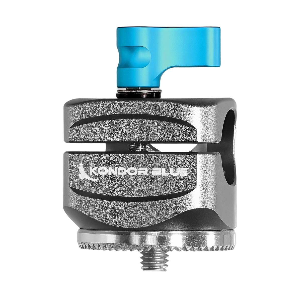 Kondor Blue Rosette to Straight Angle Rod Clamp