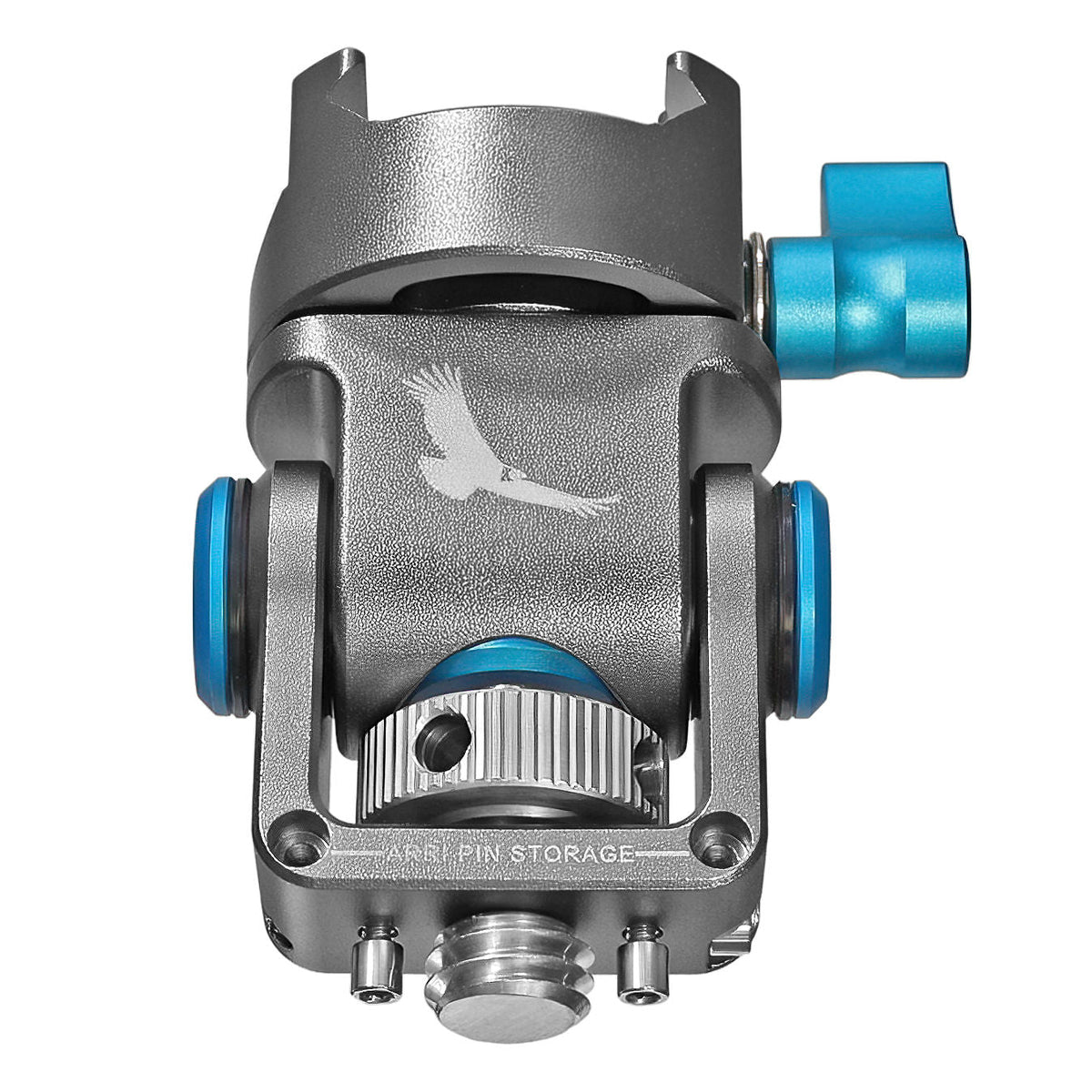 Kondor Blue Swivel Tilt Monitor Mount with Arri Pin (Pan/Tilt) (NATO Clamp Version) (Space Gray)