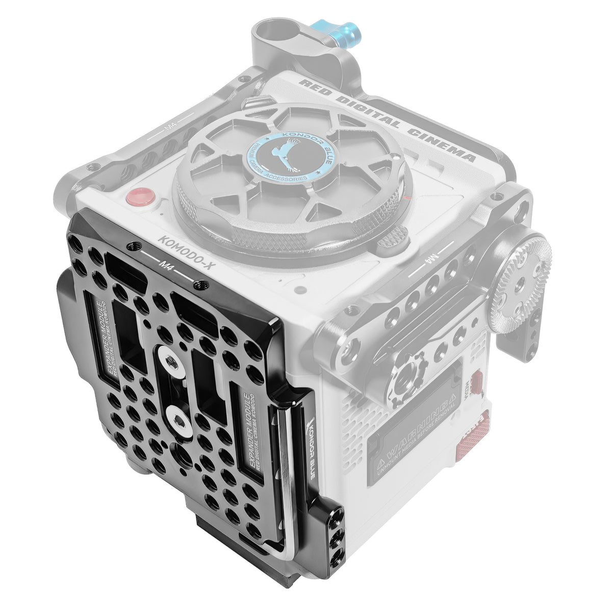Kondor Blue RED Komodo X Right Side Plate