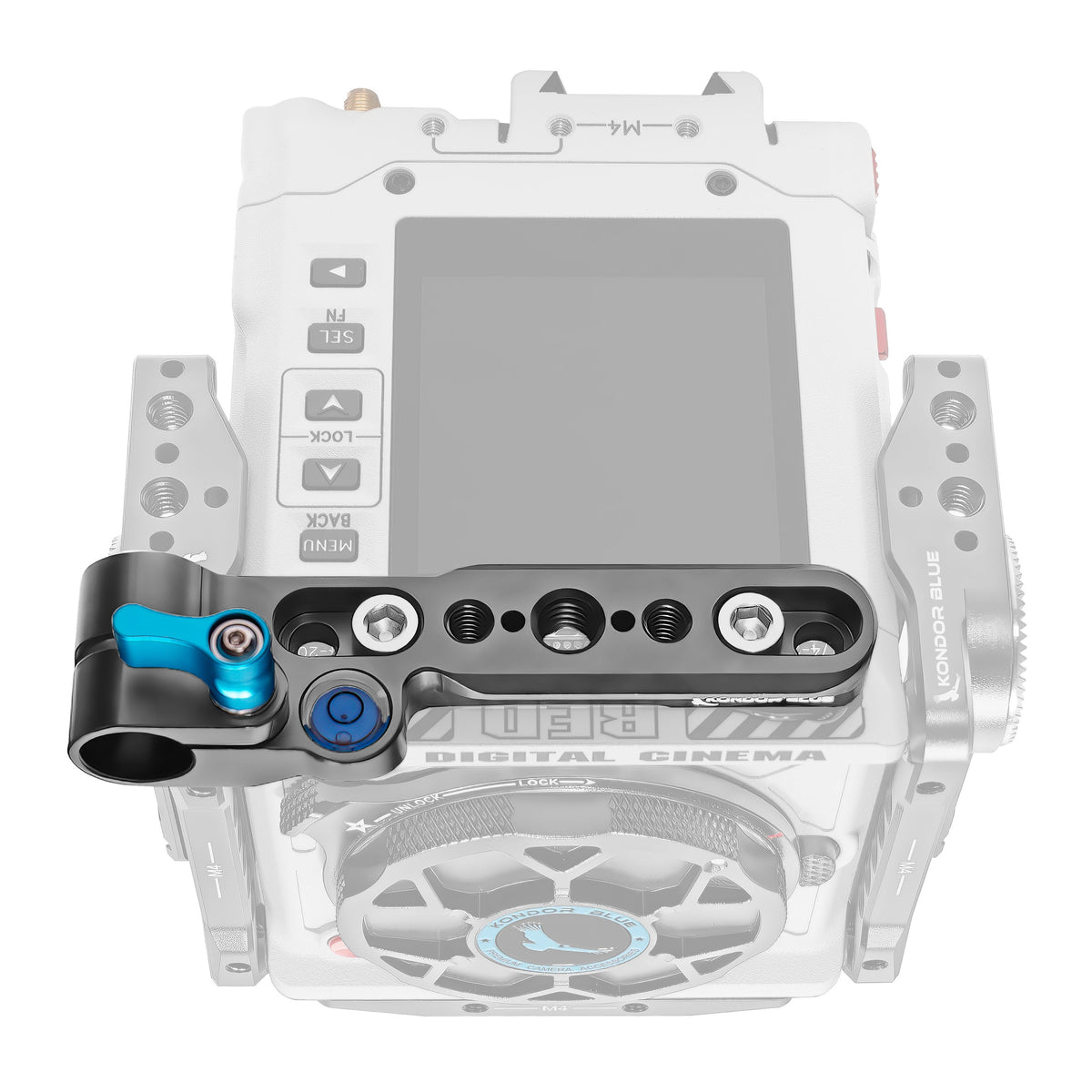 Kondor Blue RED Komodo X Right Side Plate