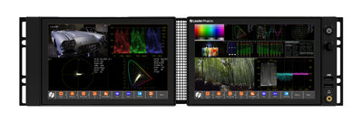 Phabrix LPX500IS 3U Waveform Monitor, 4 IP Inputs, 10GbE x 2, 4 SDI Inputs