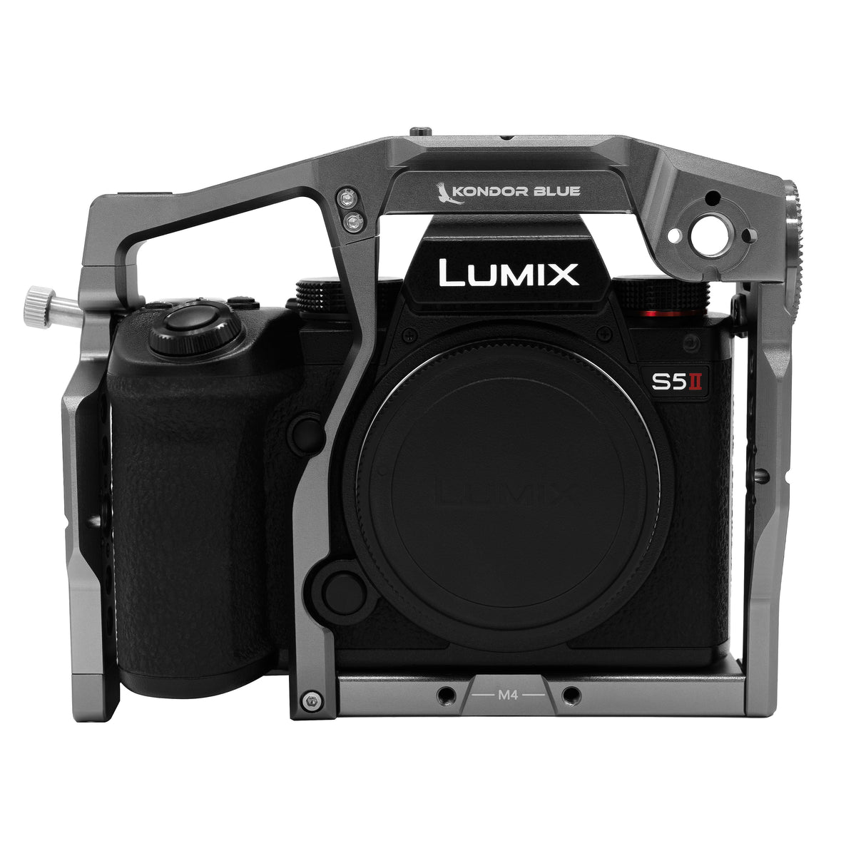 Kondor Blue PANASONIC LUMIX S5II/X CAGE (With Top Handle / Space Gray)