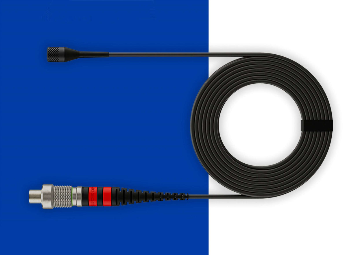 Lectrosonics L1 Sonaura Omni Lavalier Microphone, Black, Lemo for DSSM, Mic Only