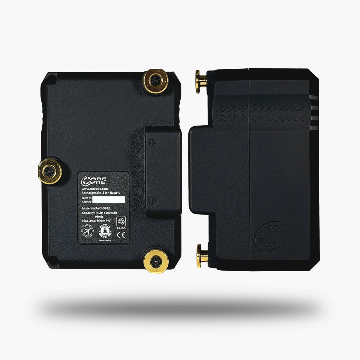 Core SWX NANO X G98 Micro 98Wh Li-Ion Battery (Gold Mount)