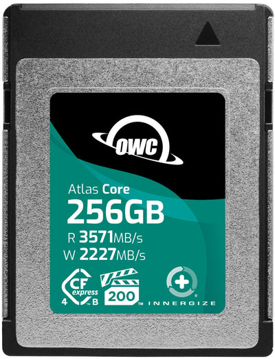 OWC Atlas Core 256GB CFexpress 4.0 Type B Memory Card -