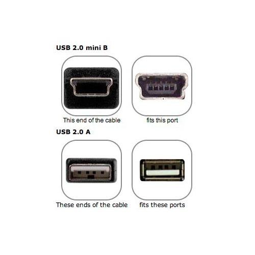 OWC USB Y-Type Cable 1.0M (39") USB 480Mb/s Type-A to Mini-B