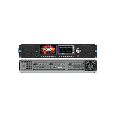 Phabrix PHRX2000AG Rx2000 2U rackmount HD/SD rasterizer, 1x PHRXM-AG HW Module: 1x (SDI-in + copy), SFP cage, 1x Analyser, 1x Generator. 3 more modules can be added