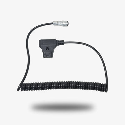 Core SWX Coiled D-Tap to 2-Pin Cable for Blackmagic Pocket 4K & 6K (18 to 48")