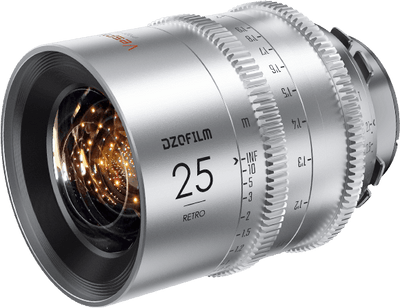 DZOFilm VESPID Retro 7-Lens Kit with Retro Silver EF Tool Kit & Hard Case