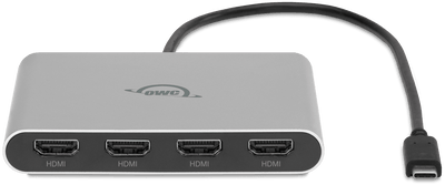 OWC USB-C Quad HDMI 4K Display Adapter with DisplayLink