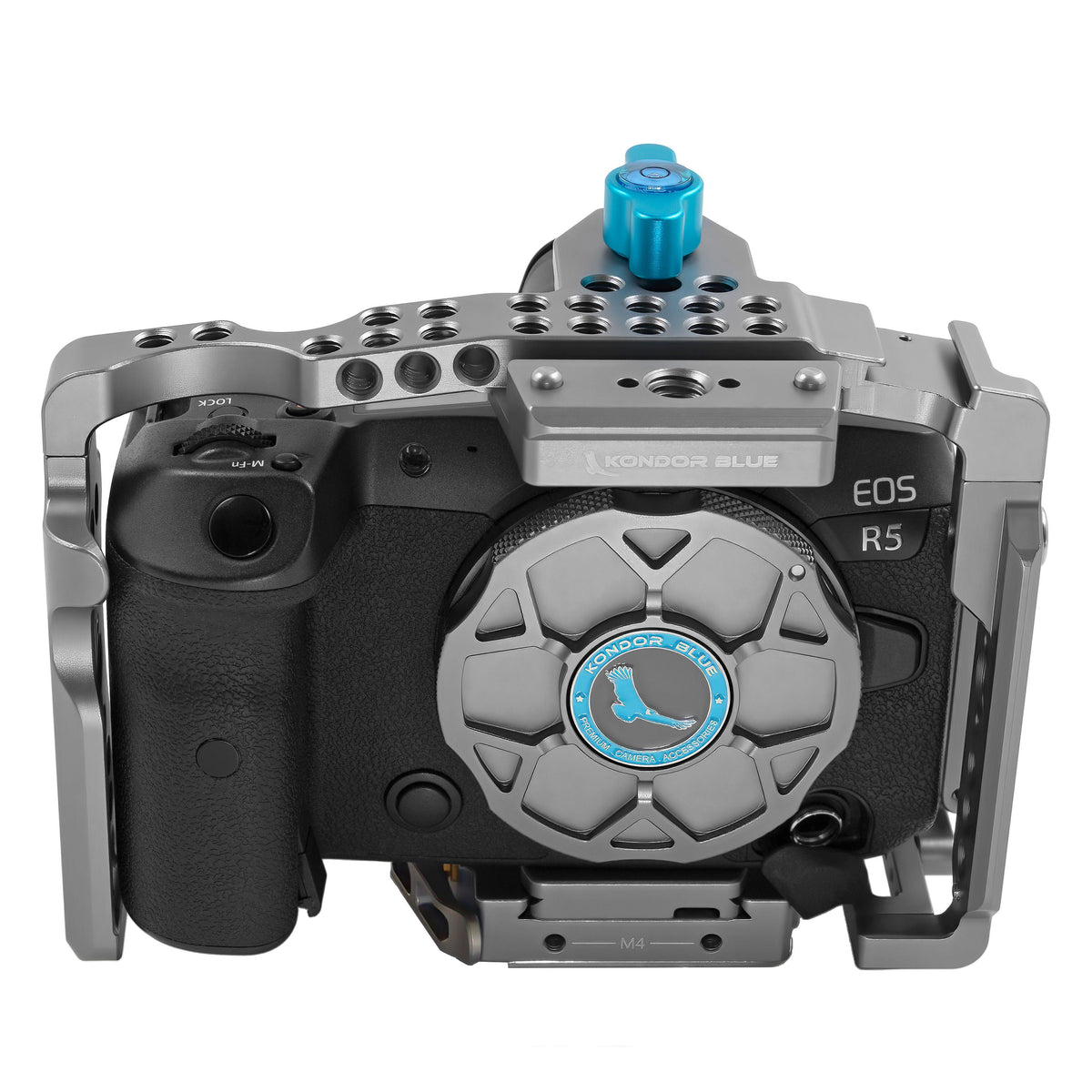 Kondor Blue Canon Arca R5 Battery Grip Mod Kit: Long Side Rails