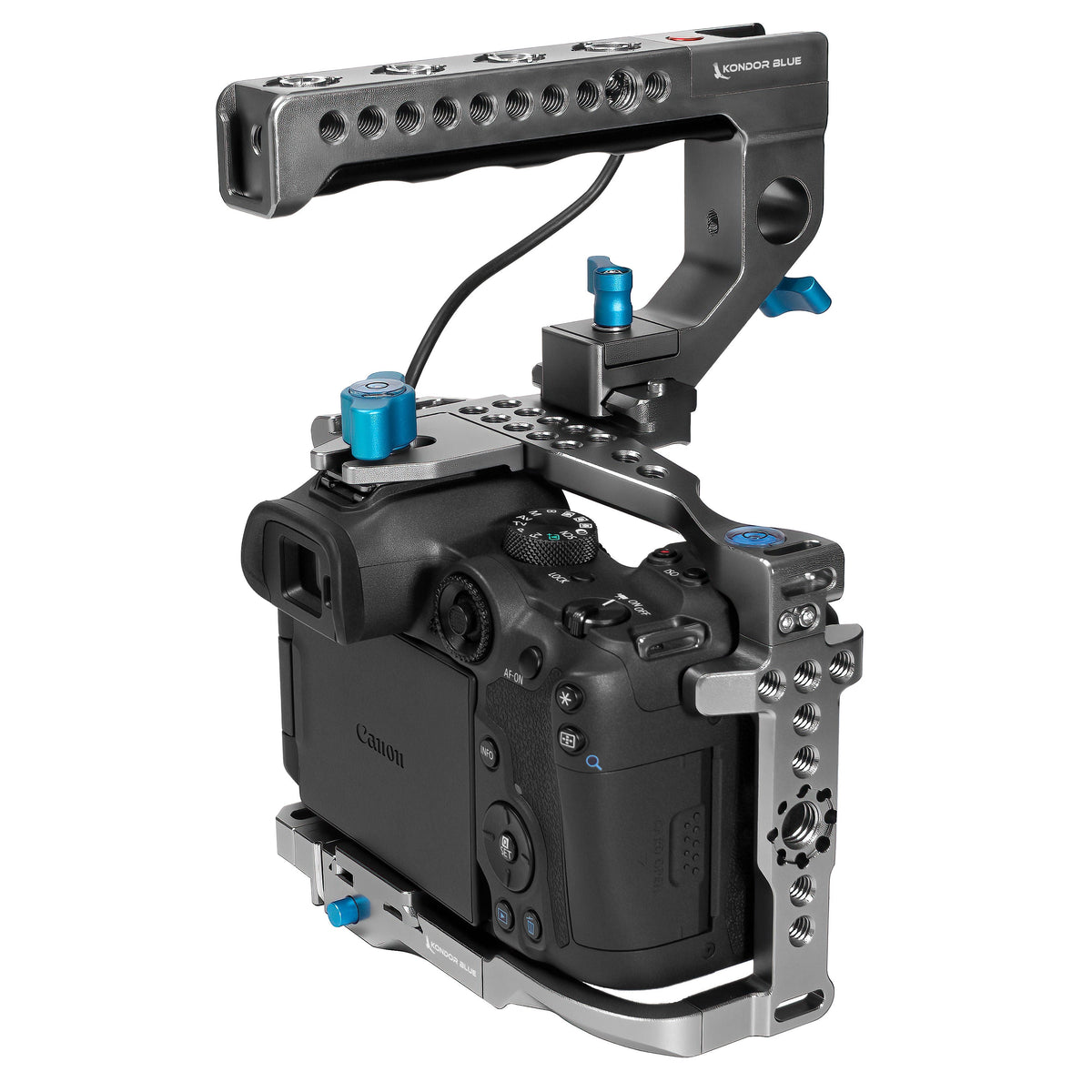 Kondor Blue Canon R7 Arca Cage with Top Handle
