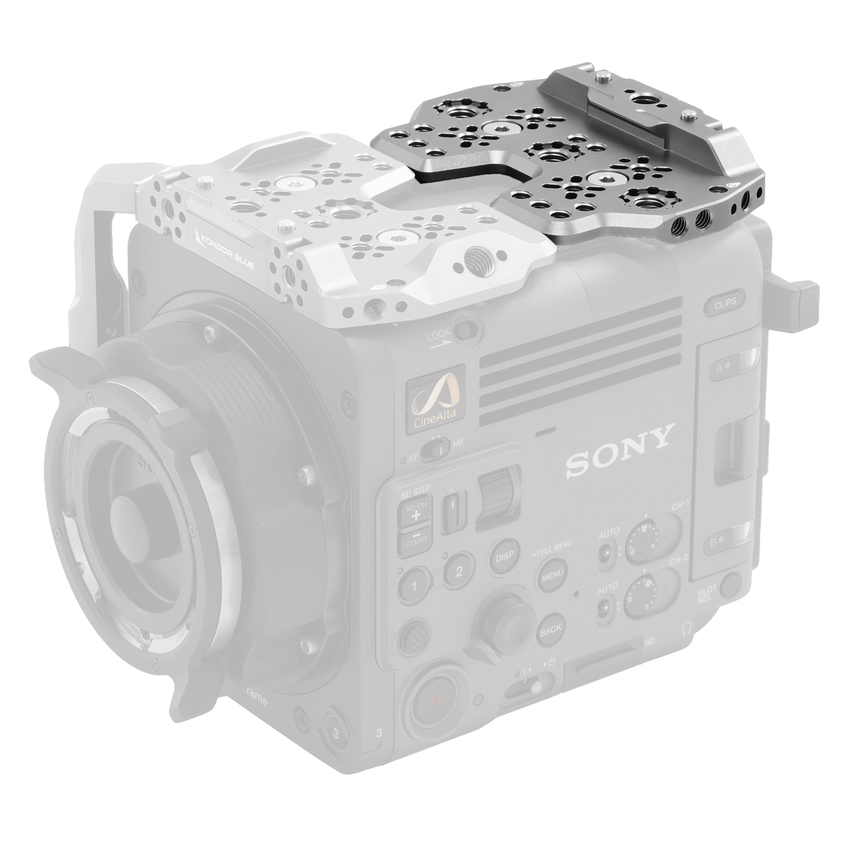 Kondor Blue Sony Burano Cage (Half Top Plate) (Space Gray)