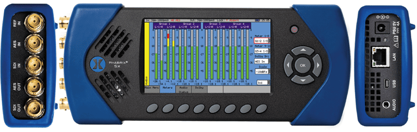 Phabrix PHSXAES SxA Handheld Instrument, SD/HD/3G-SDI