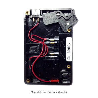 Teradek Tomhawk or Arrow-X Gold-Mount Battery Plate - Female Gold-Mount