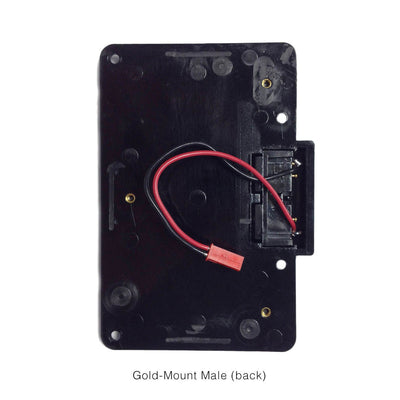 Teradek Tomhawk or Arrow-X Gold-Mount Battery Plate - Female Gold-Mount