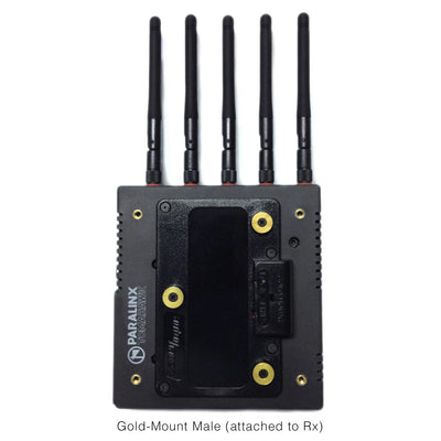 Teradek Tomhawk or Arrow-X Gold-Mount Battery Plate - Male Gold-Mount