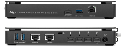OWC Thunderbolt 5 Dual 10GbE Network Dock 11-Port Connectivity Solution