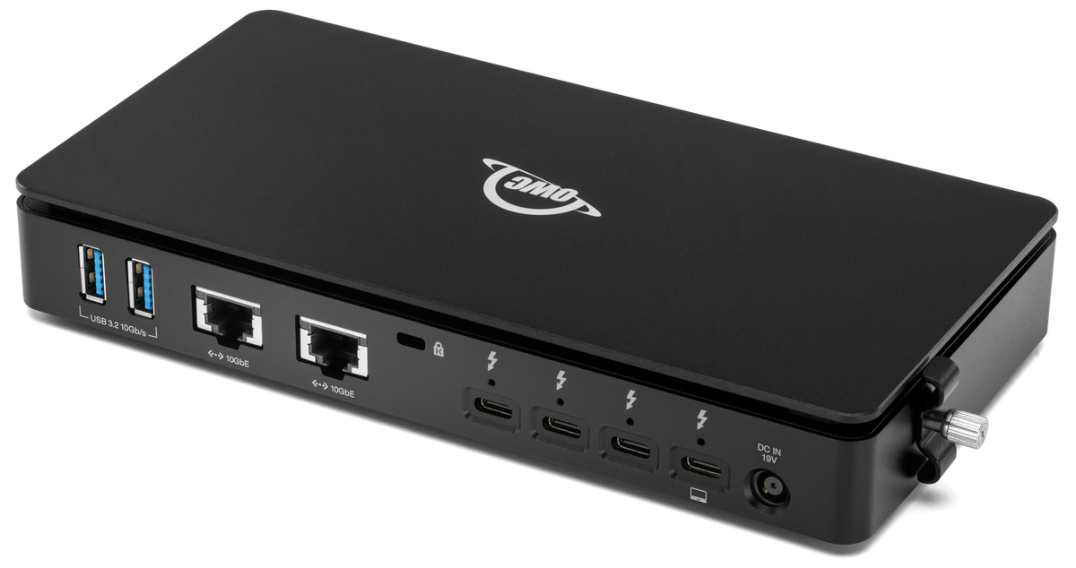 OWC Thunderbolt 5 Dual 10GbE Network Dock 11-Port Connectivity Solution