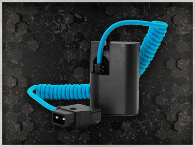 Kondor Blue D-Tap to Canon LPE6 NH Dummy Battery Cable