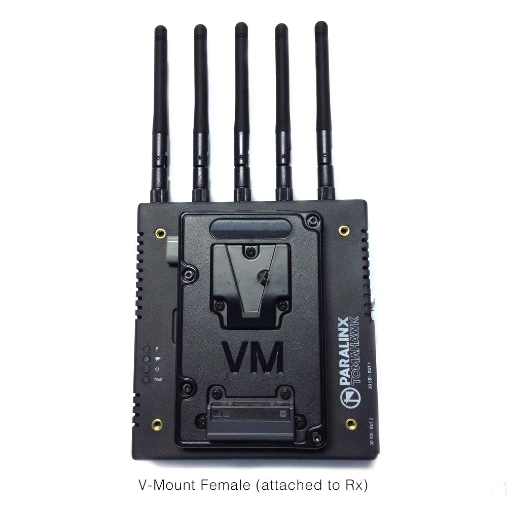 Teradek Tomahawk Arrow-X V-mount Battery Plate - Female V-Mount