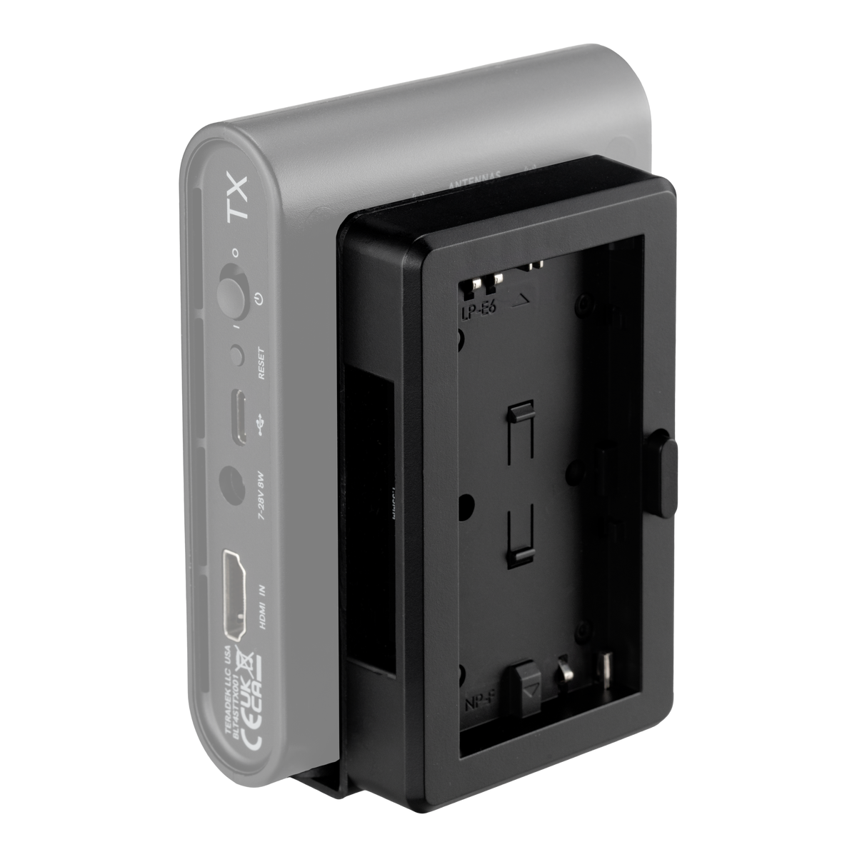 Teradek L-Bracket Battery Adapter Plate for Ace 750