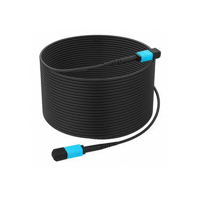 Kondor Blue Fletch Fiber Armored Cable OM3 MPO