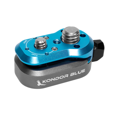 Kondor Blue Mini Lock Quick Release Plates for Professional Camera Workflows (Male Plate Only)