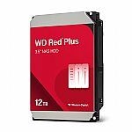 Western Digital Red Plus Internal NAS HDD 3.5 5400 RPM SATA 6 Gb/s