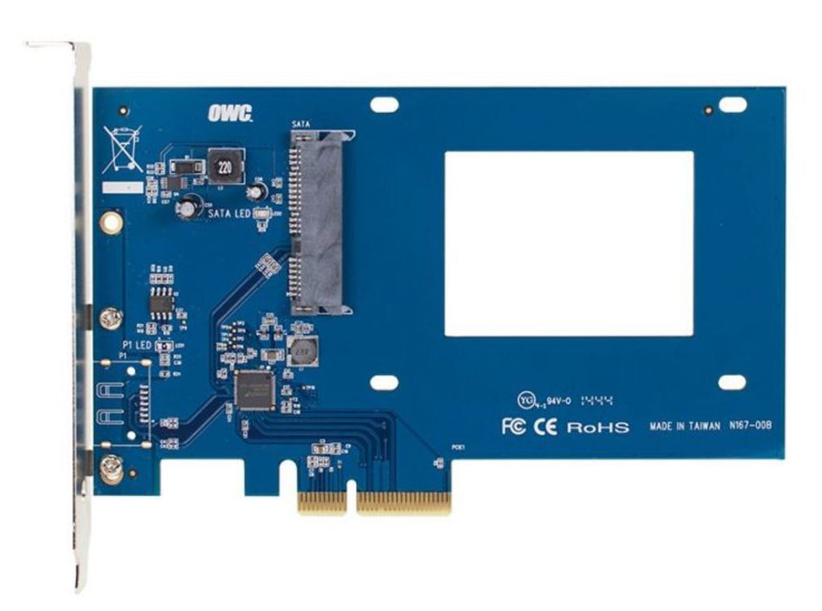 OWC Accelsior S 2.5" SATA 6G SSD to PCIe Expansion Card