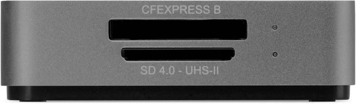 Atlas Dual CFexpress Type B + SD Card Reader with USB-C (10Gb/s)