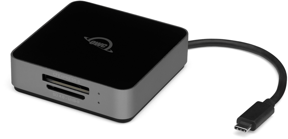 Atlas Dual CFexpress Type B + SD Card Reader with USB-C (10Gb/s)